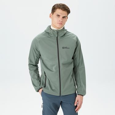  Jack Wolfskin Feldberg Erkek Yeşil Sweatshirt