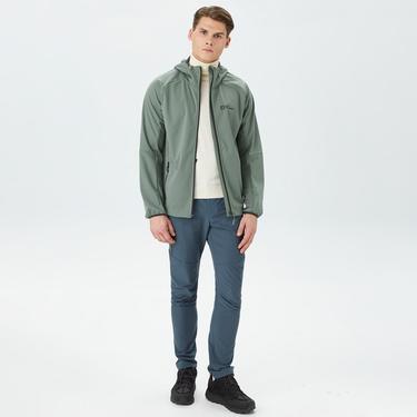  Jack Wolfskin Feldberg Erkek Yeşil Sweatshirt