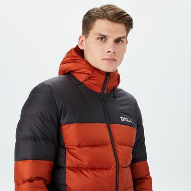  Jack Wolfskin Down Erkek Kahverengi Outdoor Mont