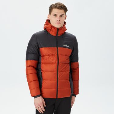  Jack Wolfskin Down Erkek Kahverengi Outdoor Mont