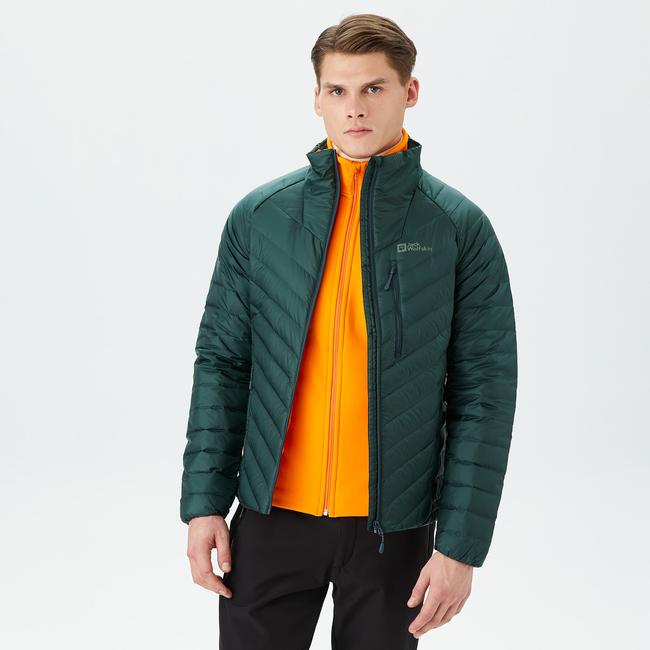  Jack Wolfskin Passamani Down Erkek Yeşil Mont