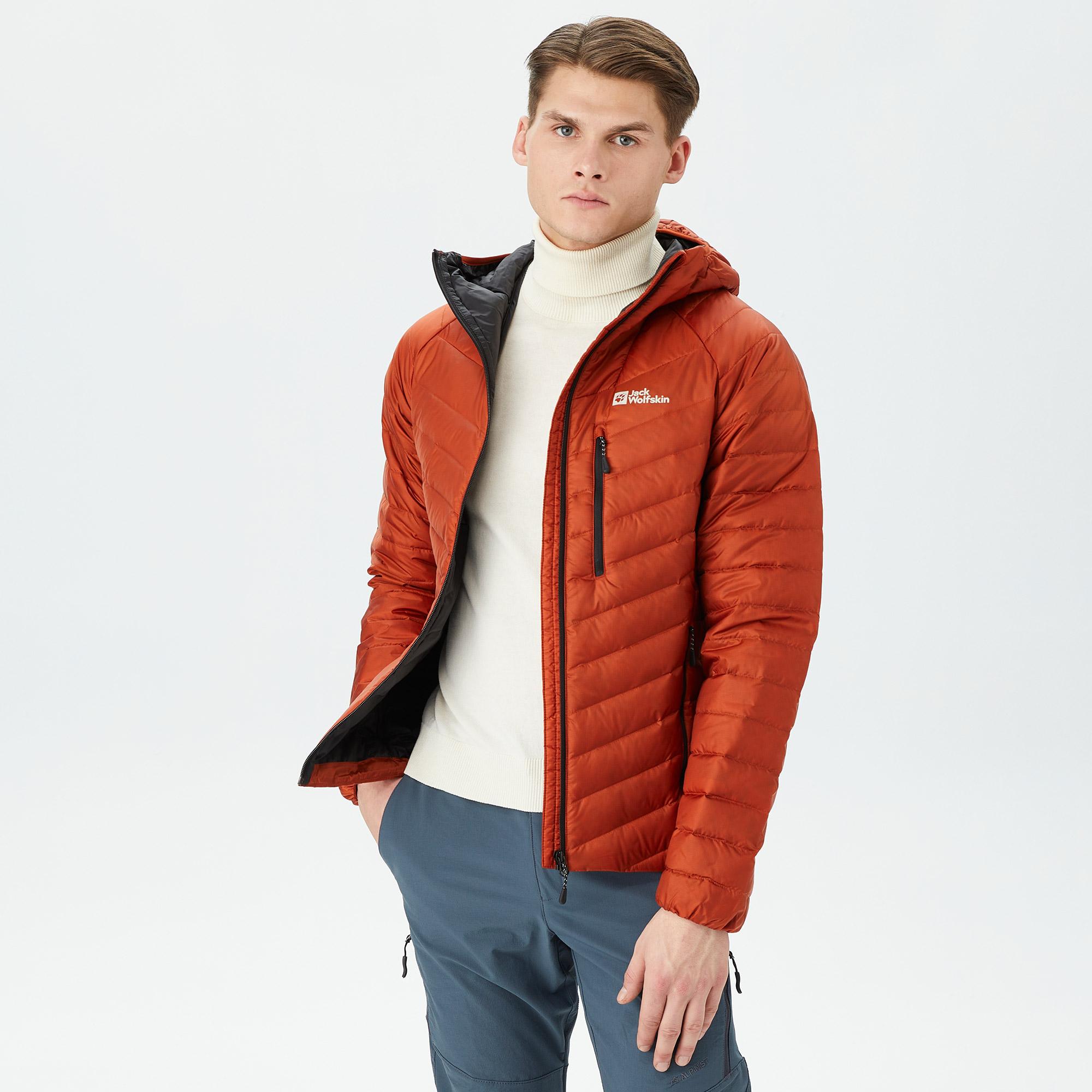 Jack Wolfskin Passamani Down Erkek Kiremit Rengi Mont