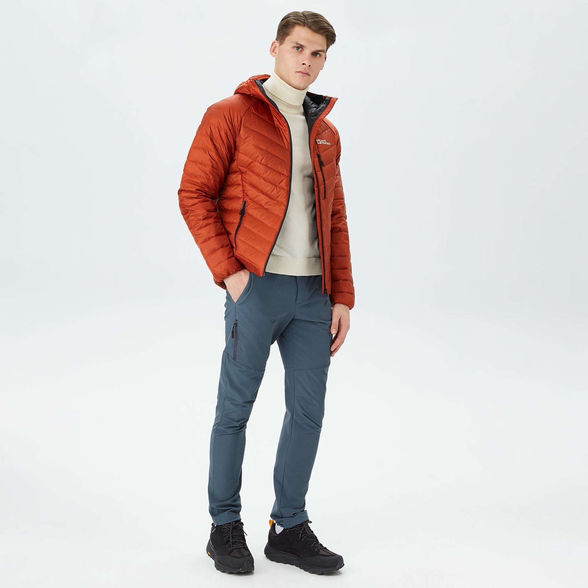 Jack Wolfskin Passamani Down Erkek Kiremit Rengi Mont