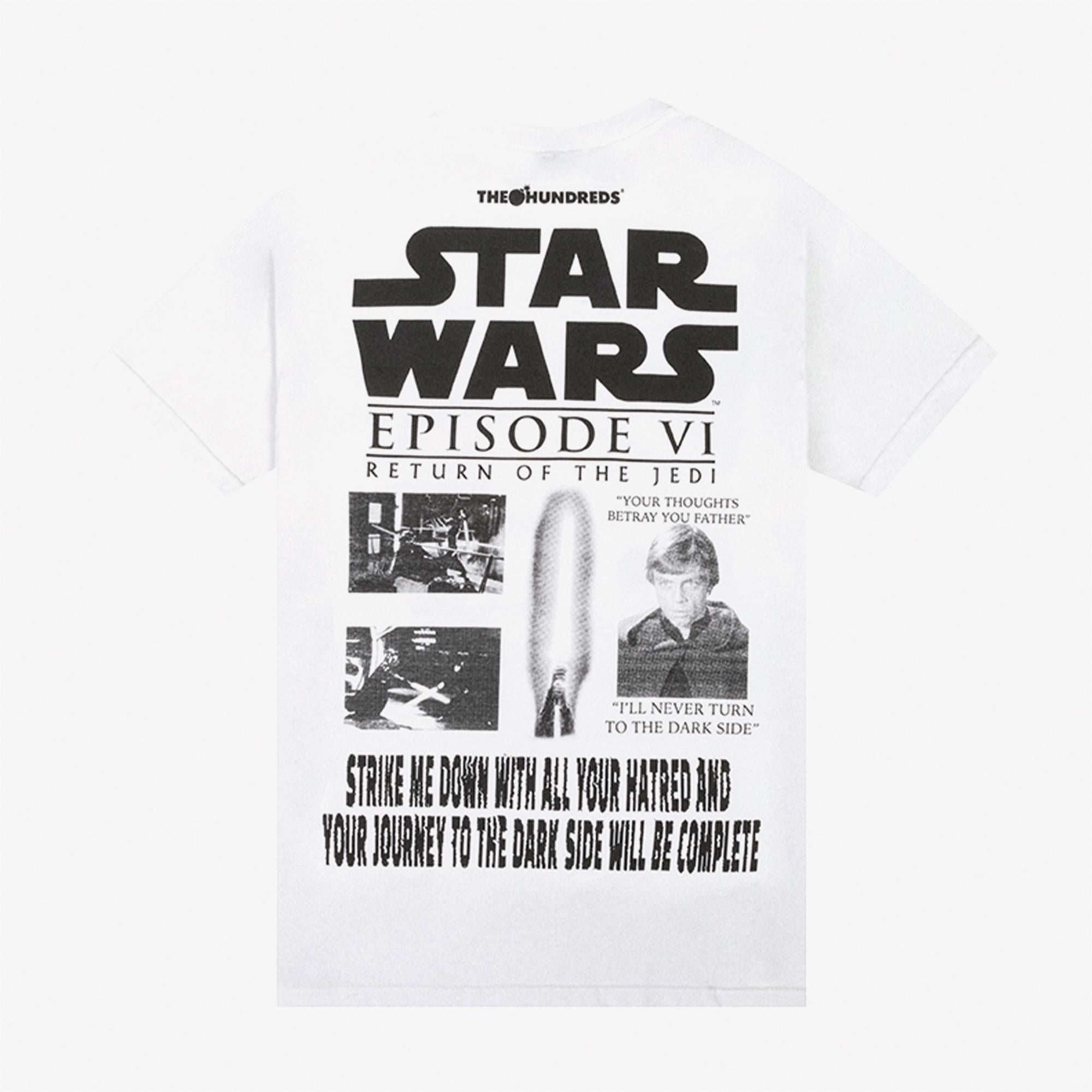 The Hundreds Strike Erkek Beyaz T-Shirt