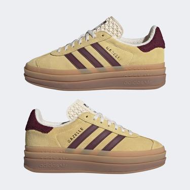  adidas Gazelle Bold Unisex Sarı Sneaker