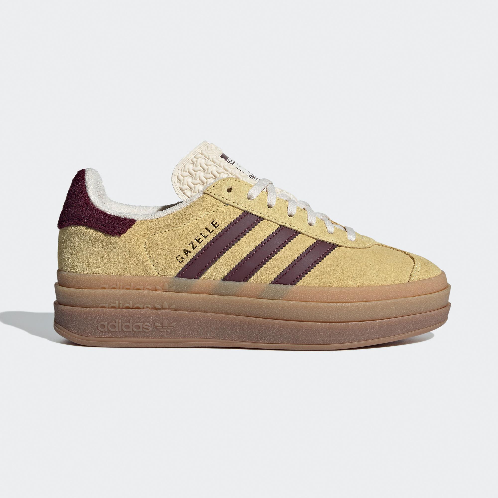 adidas Gazelle Bold Unisex Sarı Sneaker