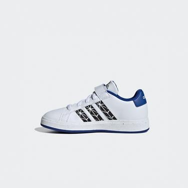  adidas Grand Court Spider-Man Çocuk Beyaz Spor Ayakkabı