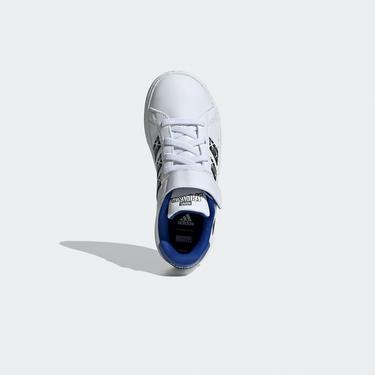  adidas Grand Court Spider-Man Çocuk Beyaz Spor Ayakkabı