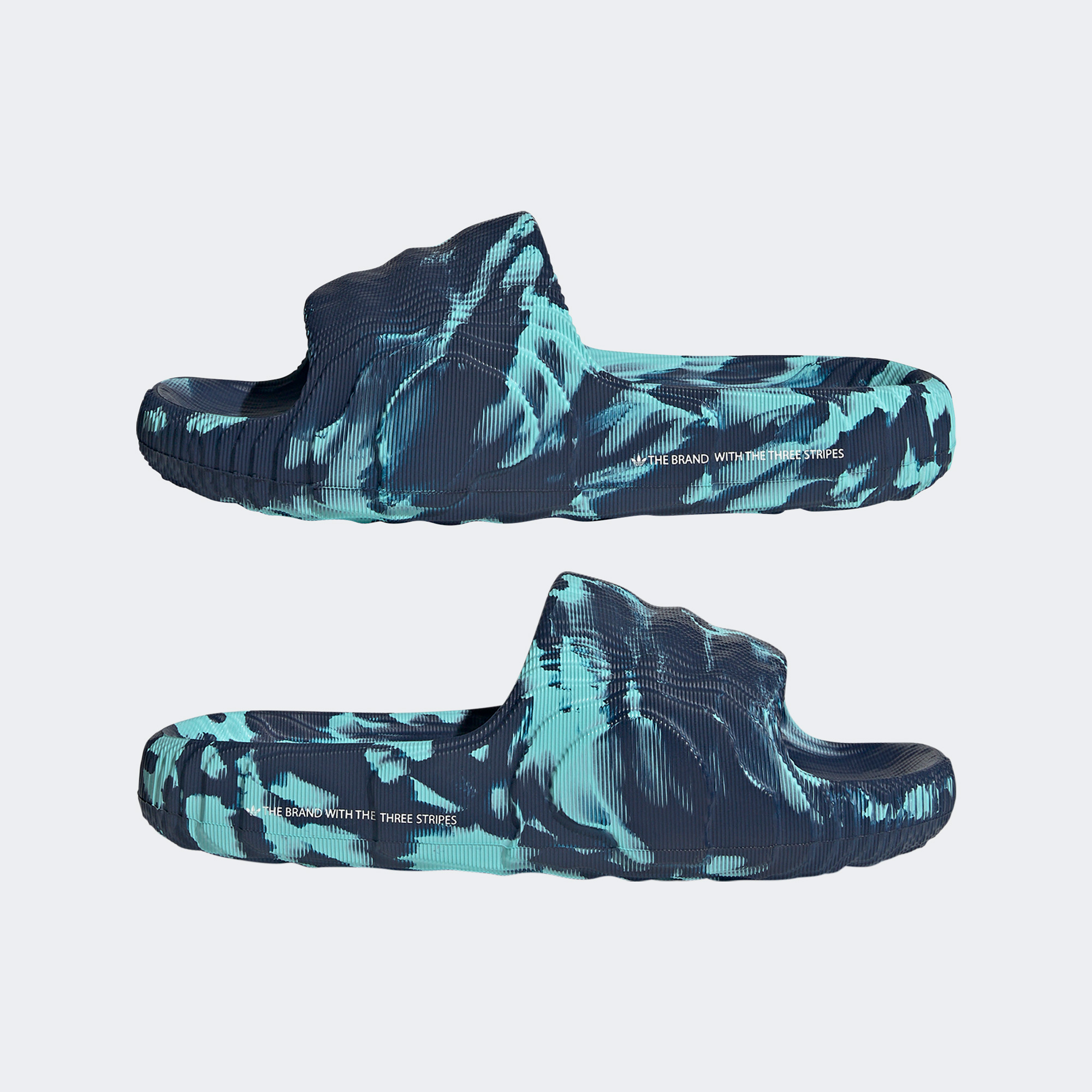 adidas Originals Adilette 22 Unisex Mavi Terlik - Görsel 10