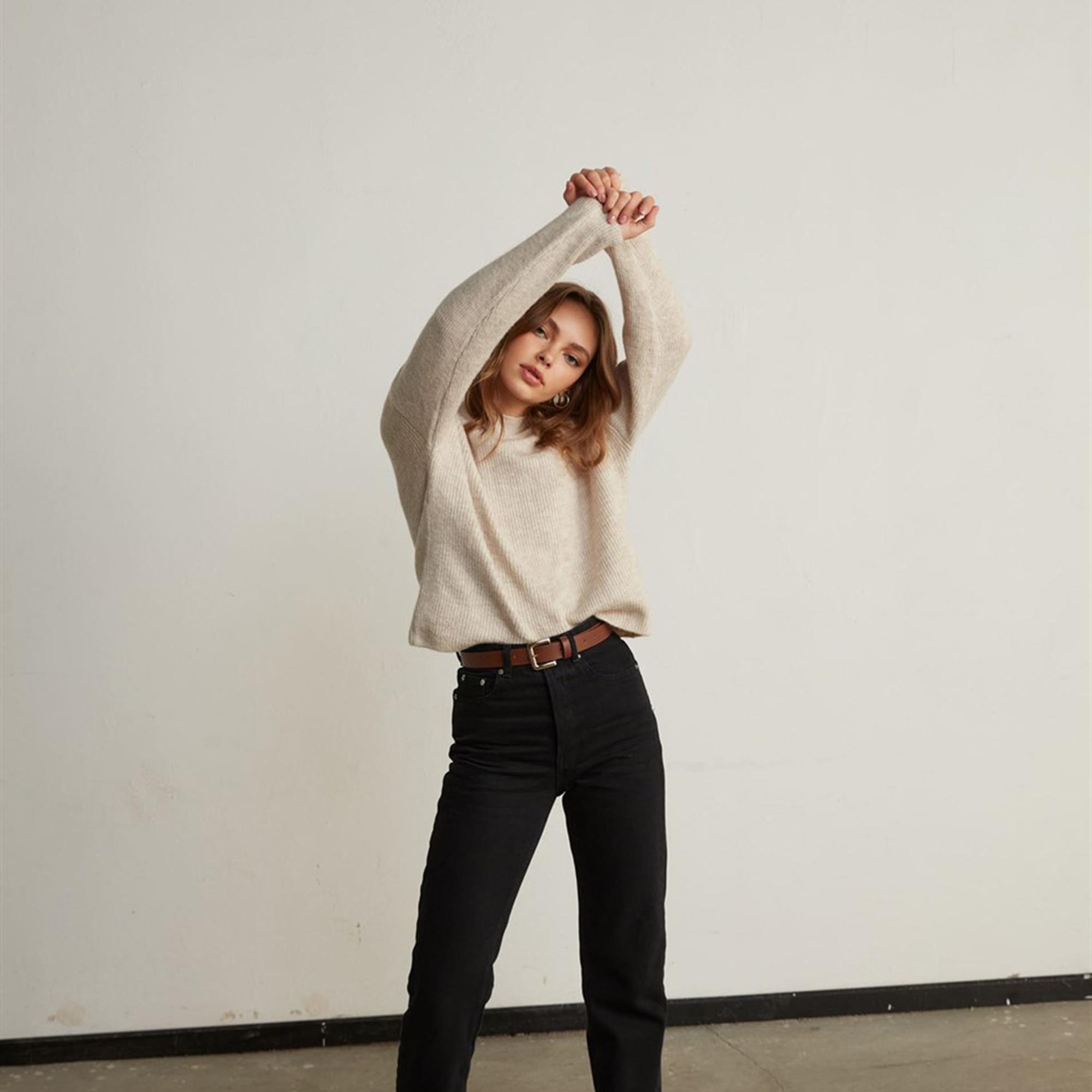 Vatkalı Kadın Gold Kare Tokalı Deri Kemer Kahverengi Kahverengi