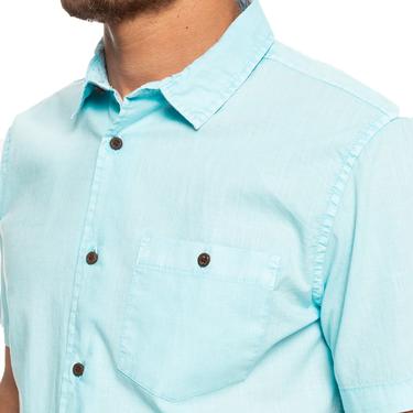  Quiksilver Erkek Gömlek Bolam M Mavi Günlük Giyim