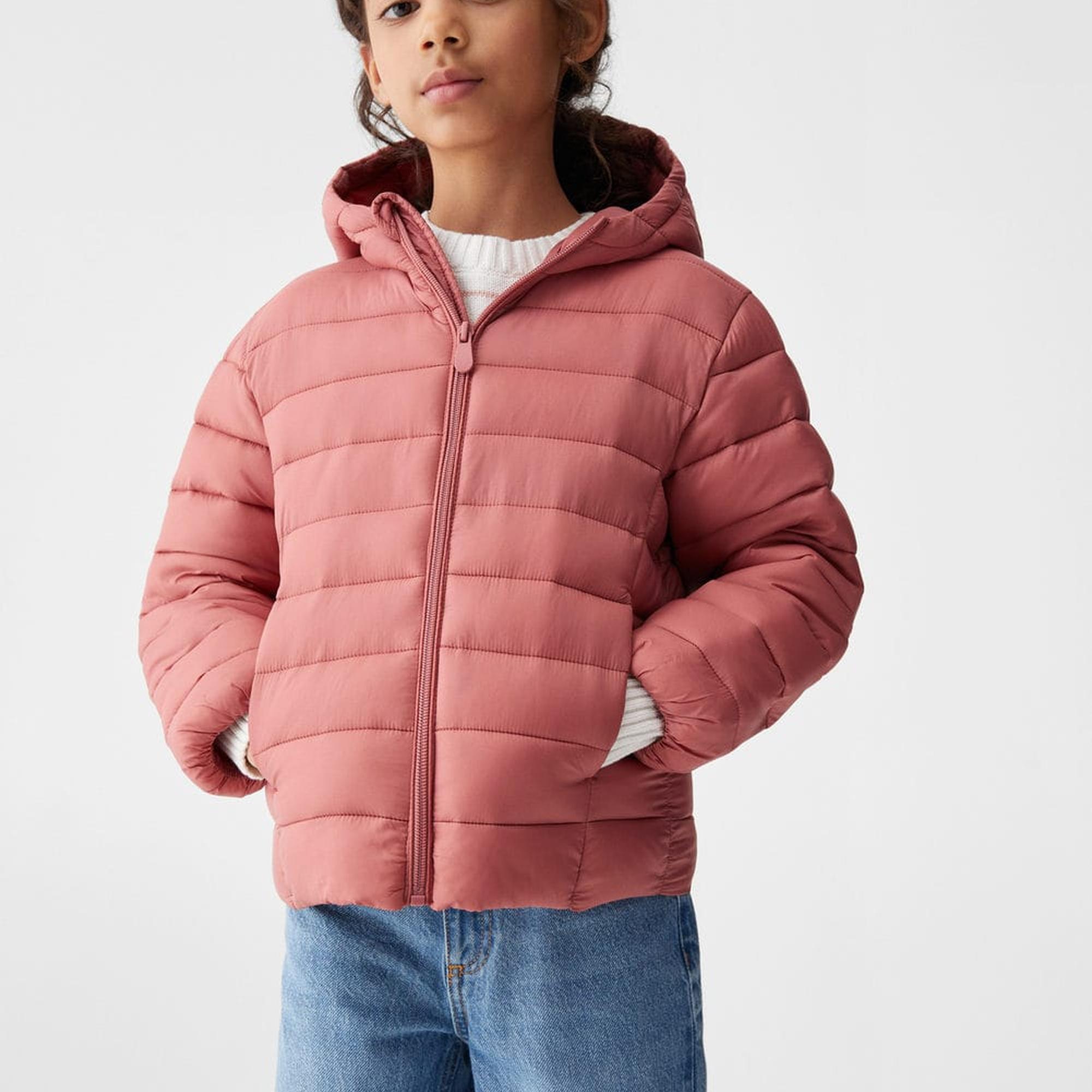 Mango Çocuk Kapitone Anorak Kiraz Kırmızısı