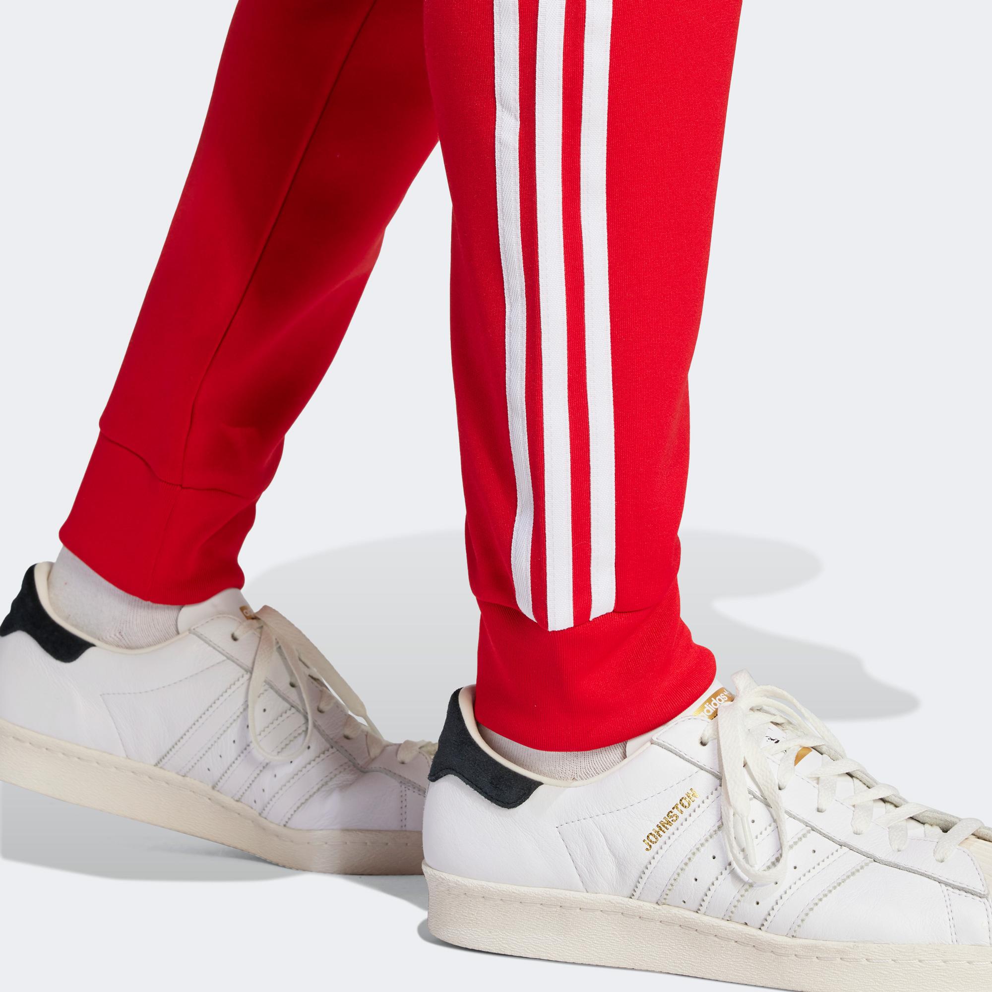 adidas Adicolor Classics Erkek Kırmızı Eşofman Altı