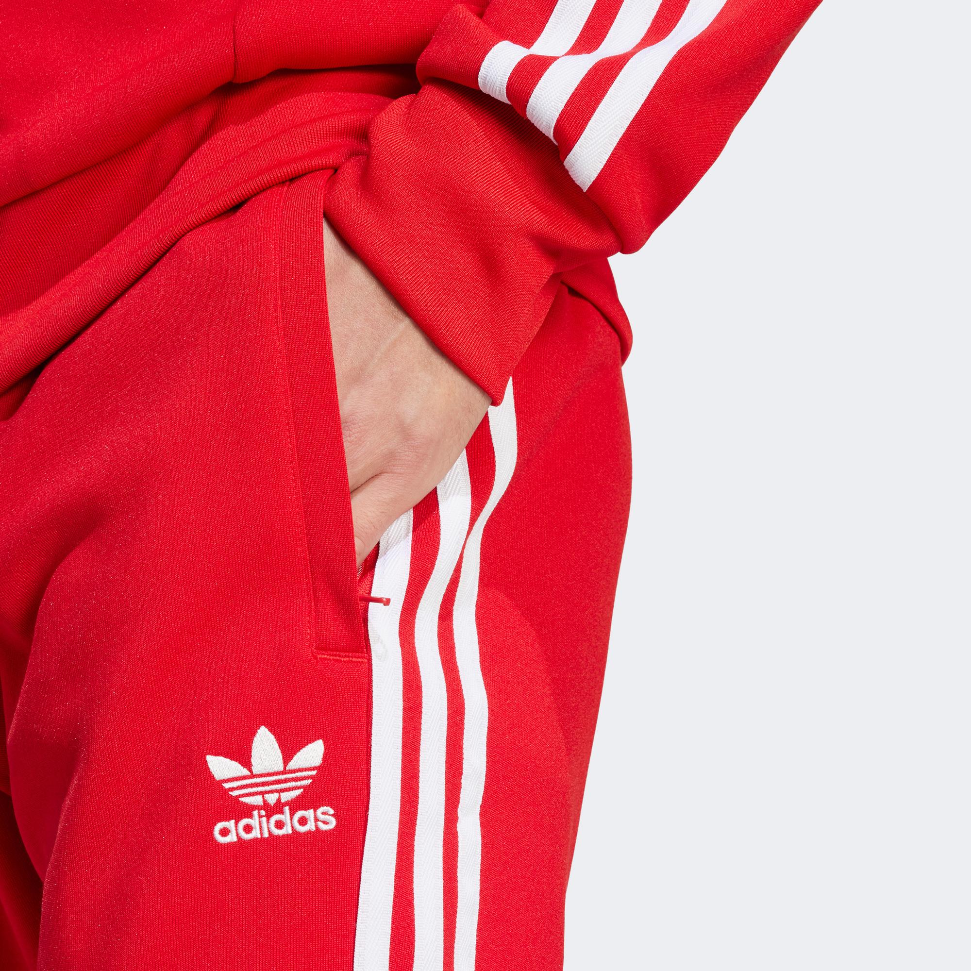 adidas Adicolor Classics Erkek Kırmızı Eşofman Altı