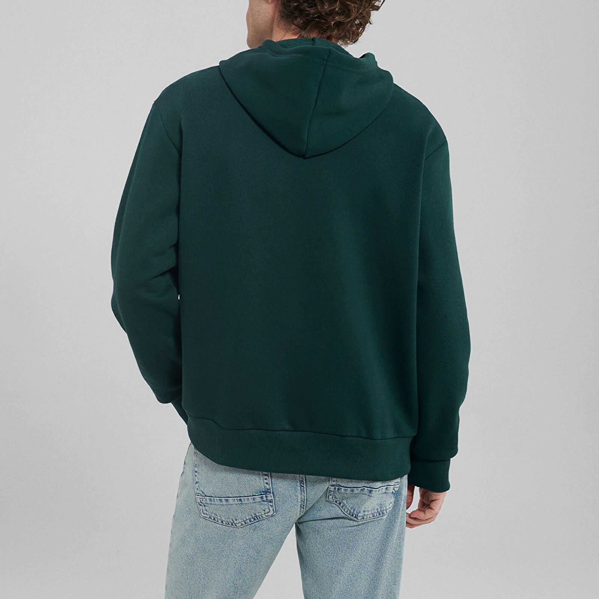 Mavi M Baskılı Yeşil Sweatshirt 0S10106-81570
