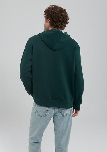  Mavi M Baskılı Yeşil Sweatshirt 0S10106-81570