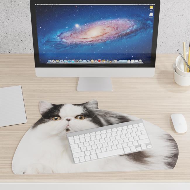  Mustard Fat Cat Mousepad