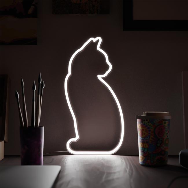  Mustard Cat Led Işık