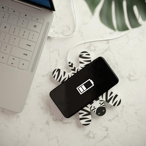  Mustard Zebra Kablosuz Şarj Cihazı