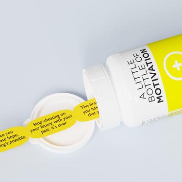  Mustard Motivasyon Şişesi