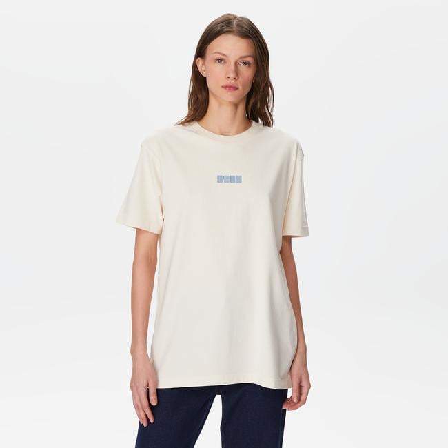  The Stay Line Epic Unisex Krem T-Shirt