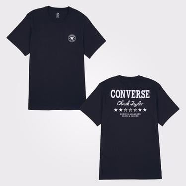  Converse Go-To Unisex Siyah T-Shirt