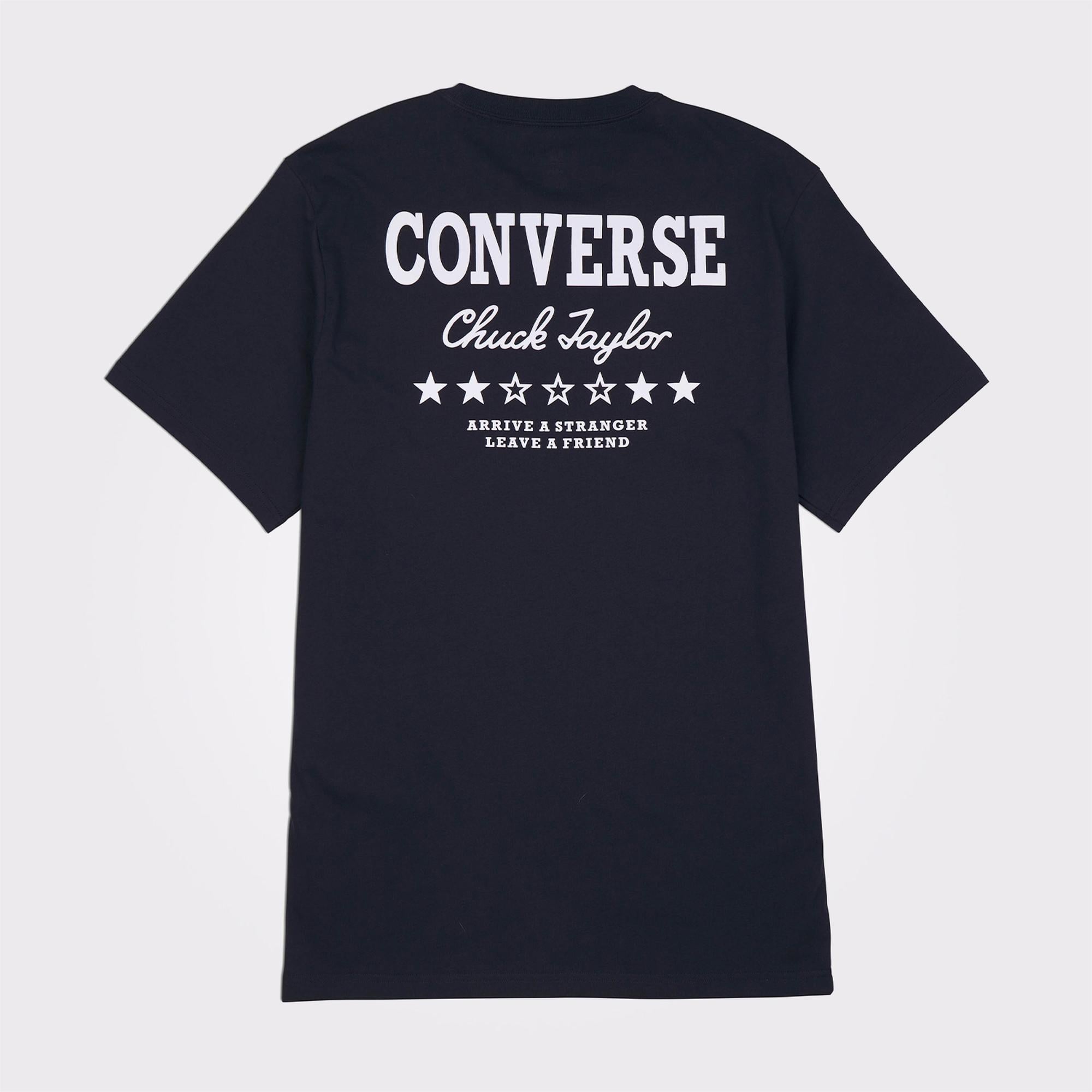 Converse Go-To Unisex Siyah T-Shirt