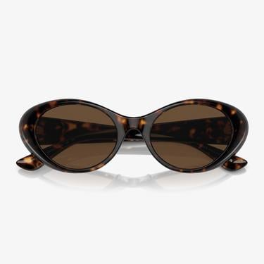  VERSACE 0VE4455U Nylon Kadın Kahverengi Güneş Gözlüğü