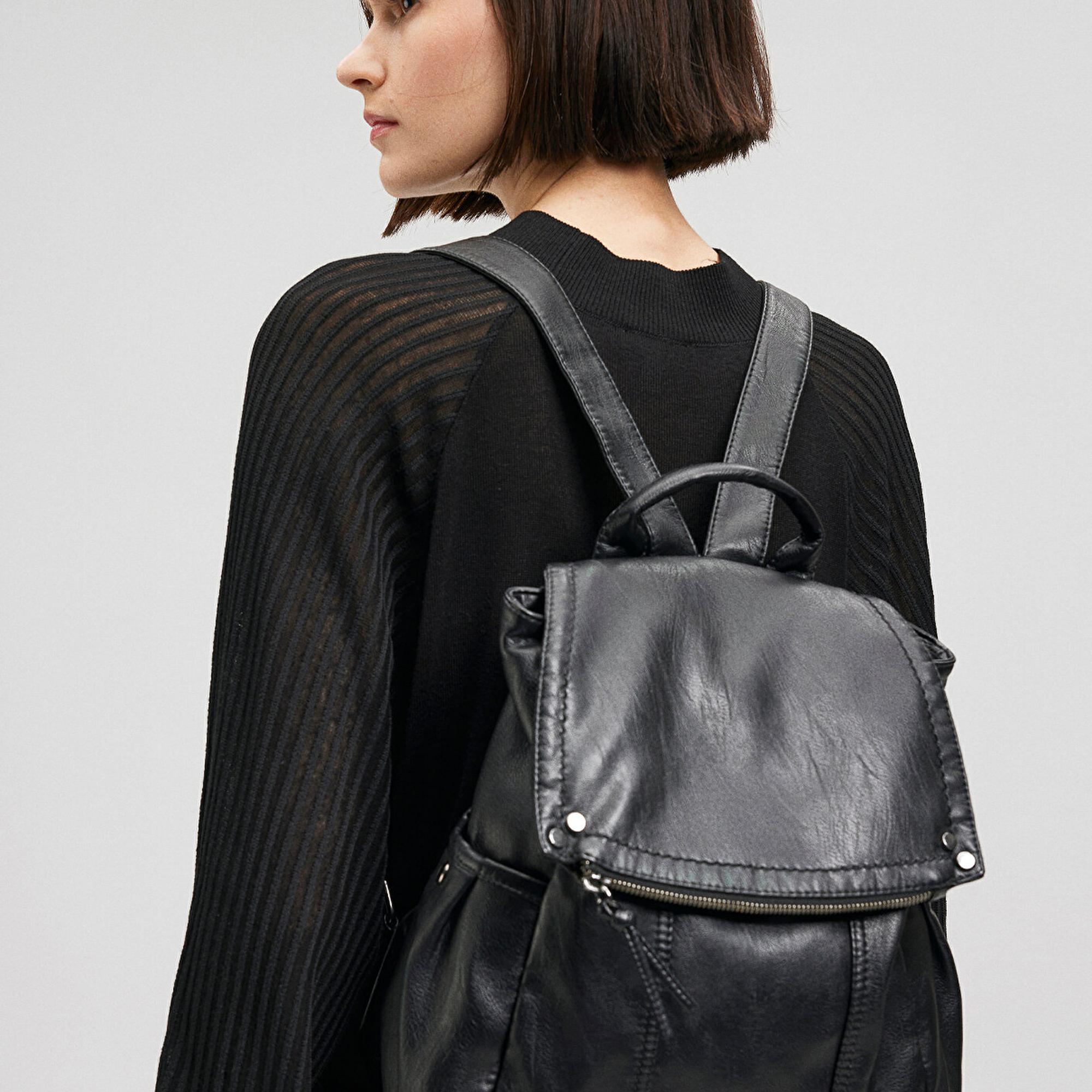 Mavi Siyah Sırt Çantası 1912152-900