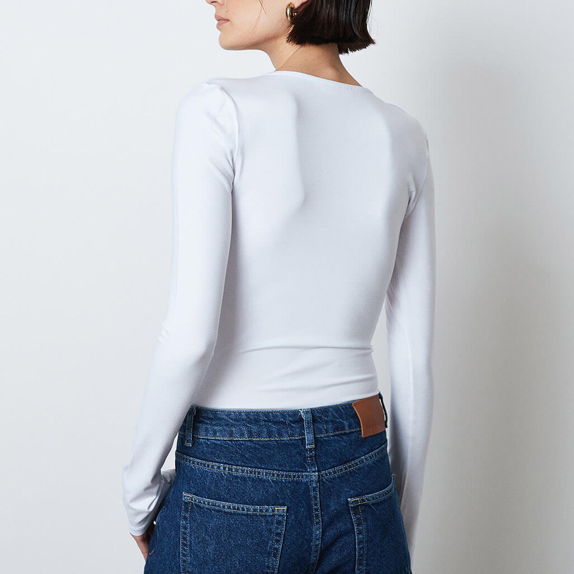 Bağcık Detaylı Bodysuit