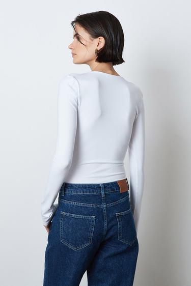  Bağcık Detaylı Bodysuit