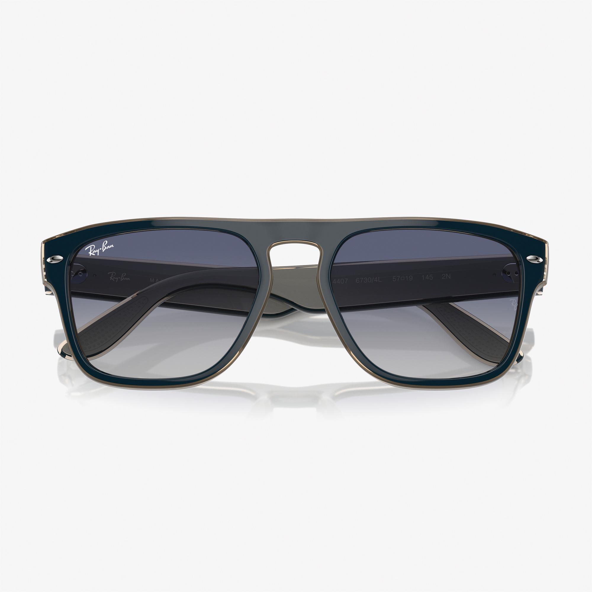 RAY-BAN 0RB4407 Injected Unisex Gri Güneş Gözlüğü