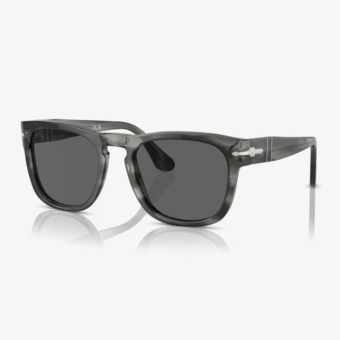  PERSOL 0PO3333S Acetate Unisex Gri Güneş Gözlüğü