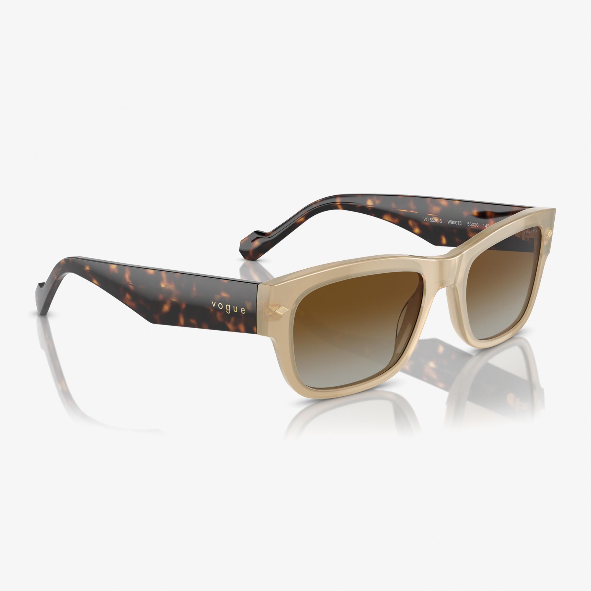 VOGUE 0VO5530S Acetate Erkek Bej Güneş Gözlüğü