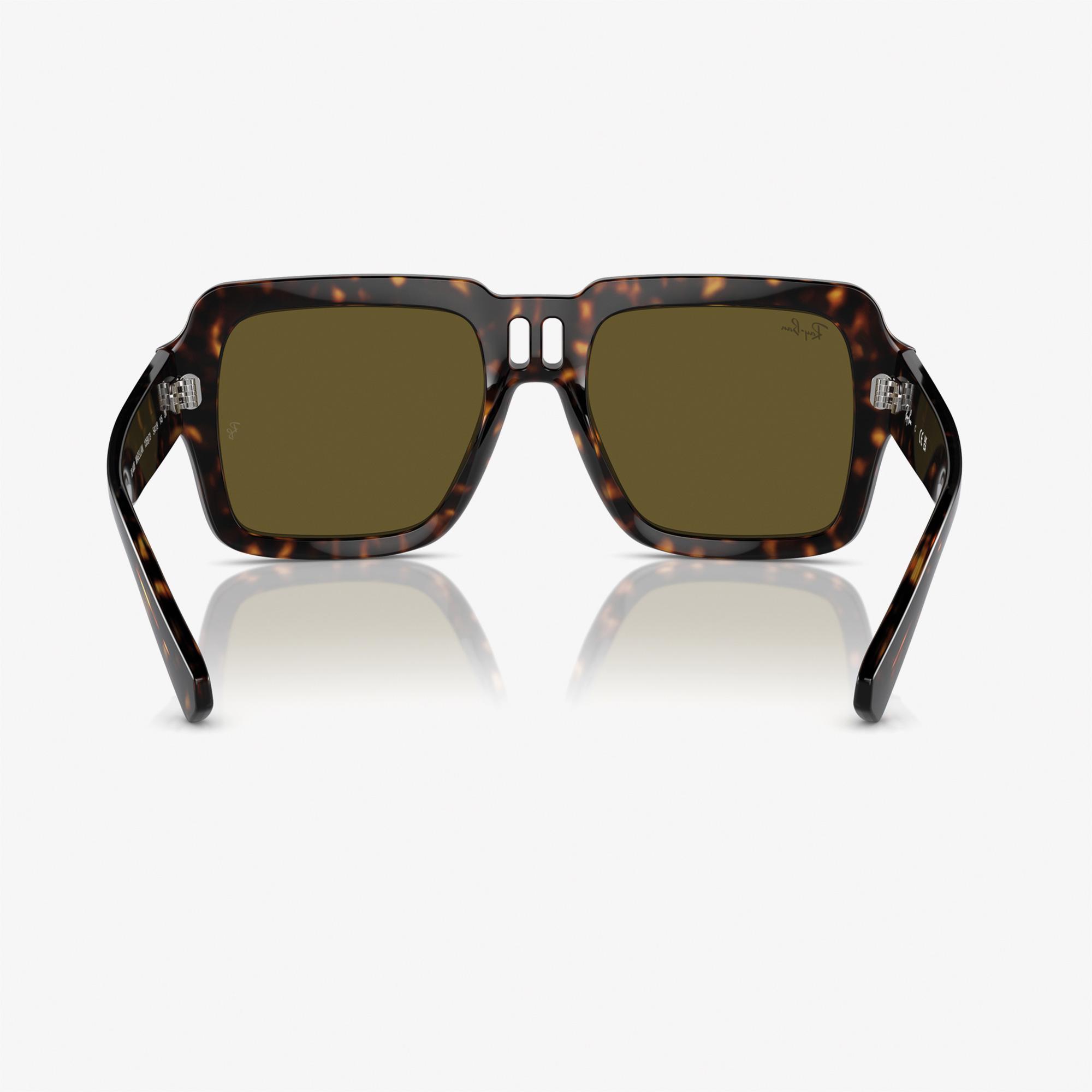 RAY-BAN 0RB4408 Injected Unisex Kahverengi Güneş Gözlüğü