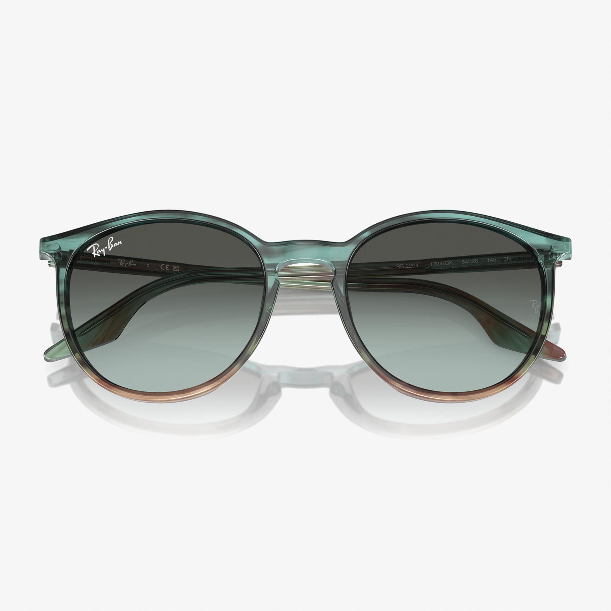 RAY-BAN 0RB2204 Acetate Unisex Yeşil Güneş Gözlüğü