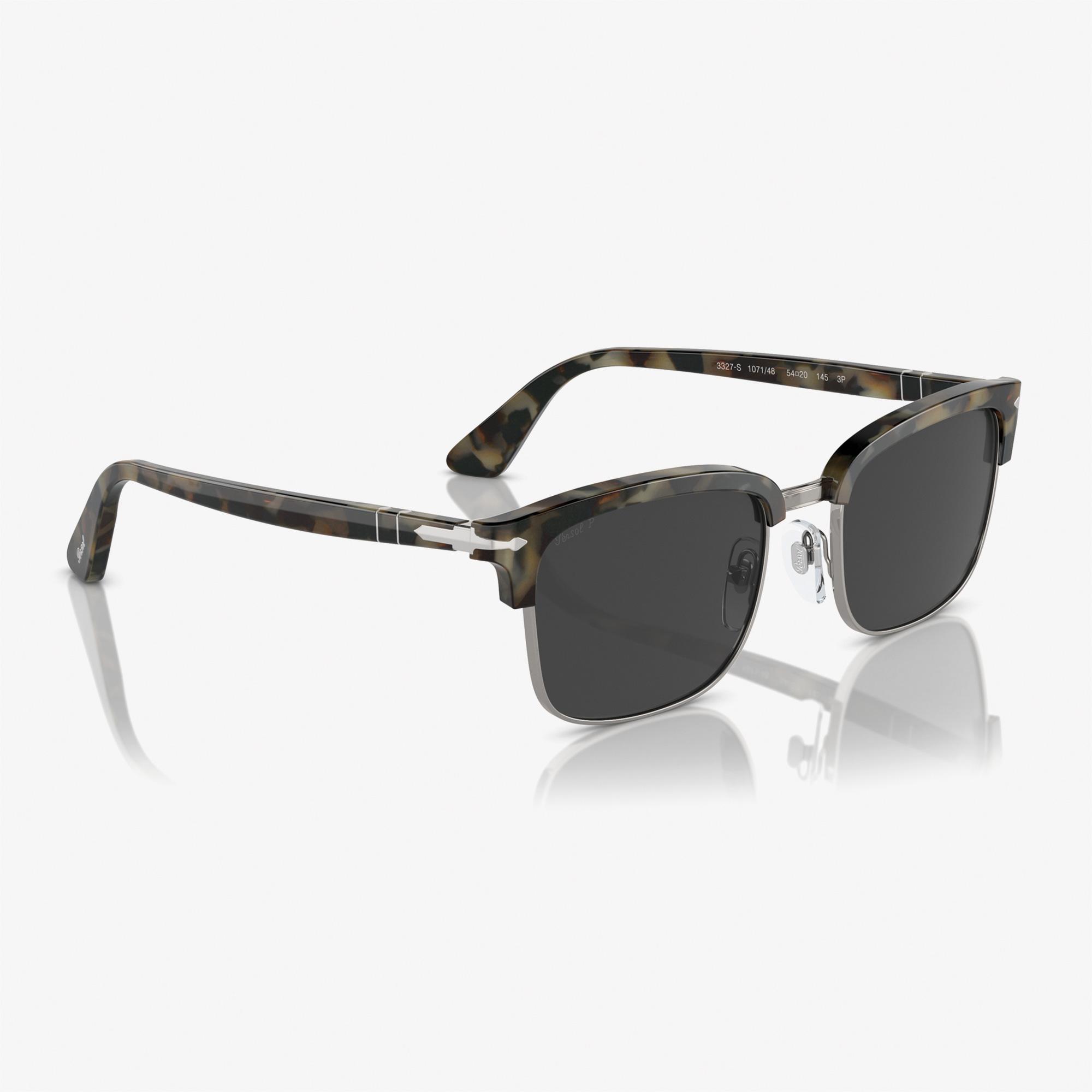 PERSOL 0PO3327S Acetate Unisex Kahverengi Güneş Gözlüğü