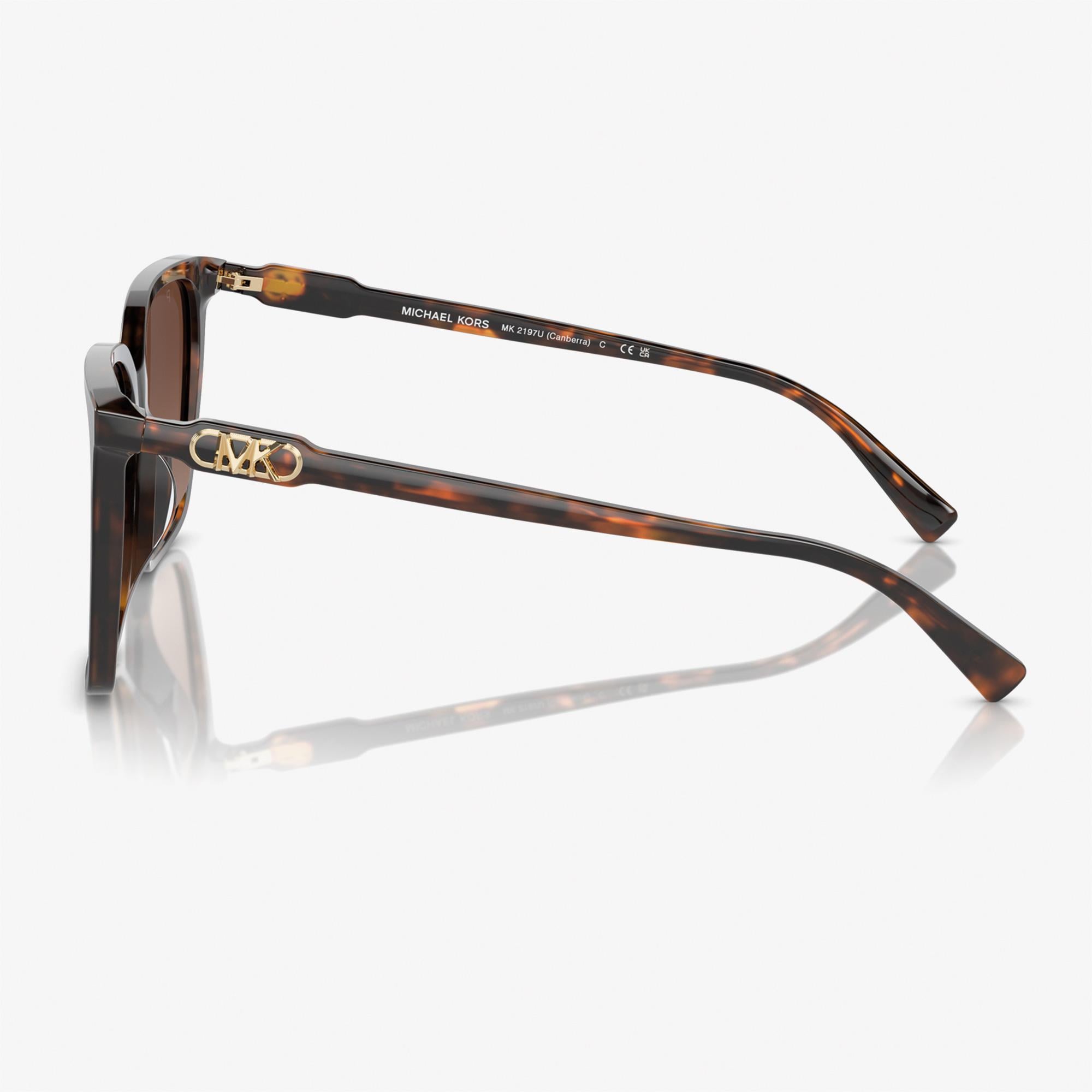 MICHAEL KORS 0MK2197U Acetate Kadın Kahverengi Güneş Gözlüğü