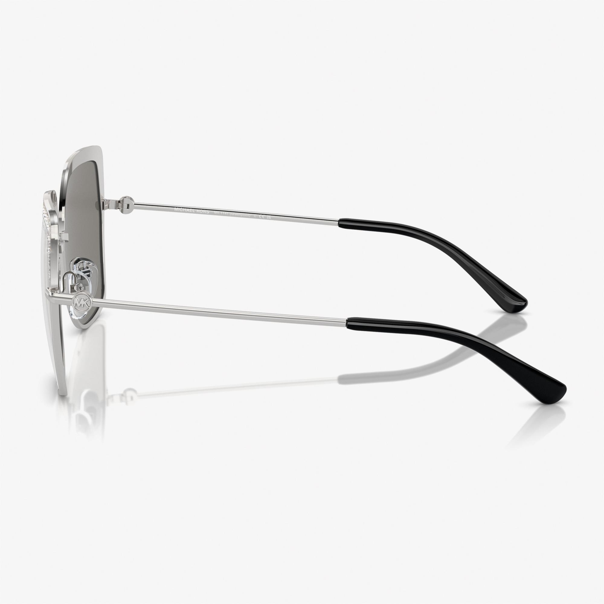 MICHAEL KORS 0MK1141 Metal Kadın Gümüş Rengi Güneş Gözlüğü