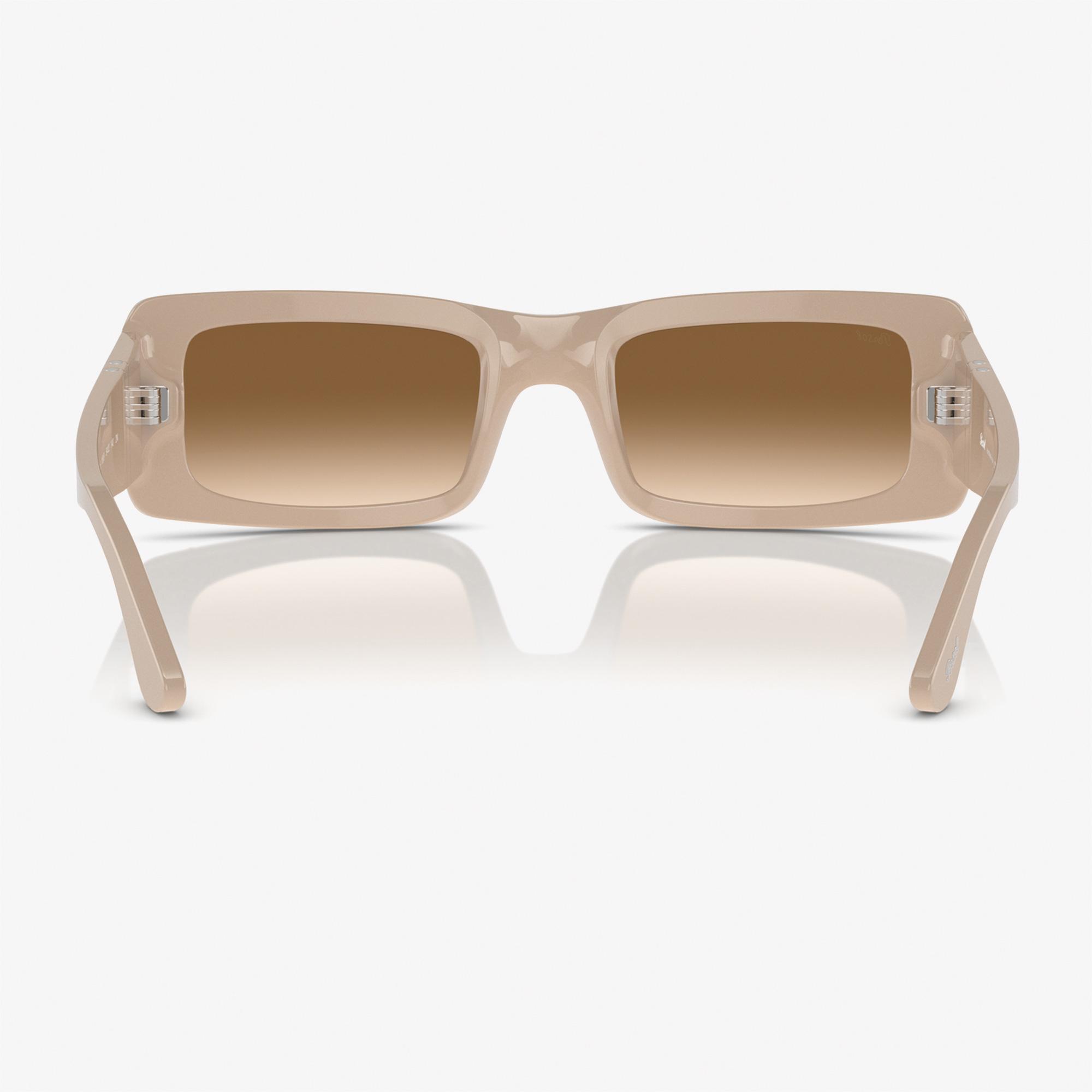 PERSOL 0PO3332S Acetate Unisex Bej Güneş Gözlüğü