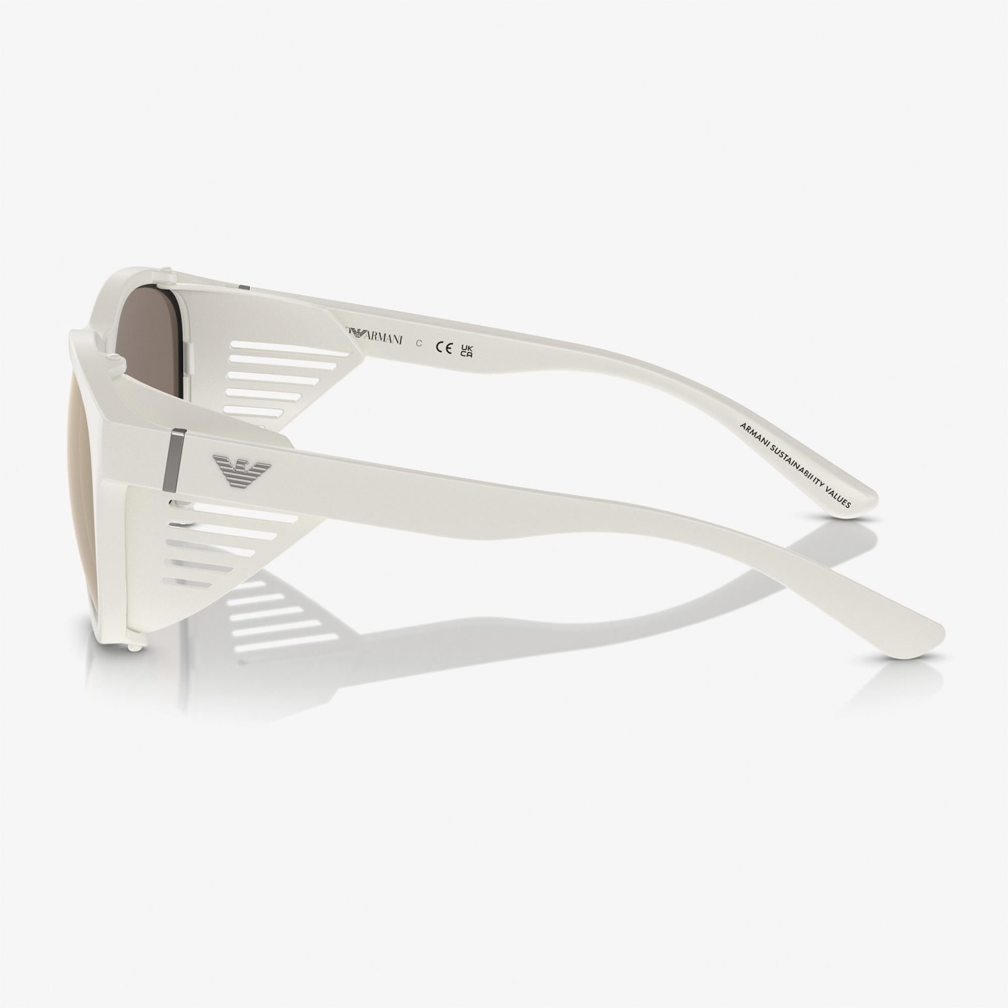 EMPORIO ARMANI 0EA4216U Injected Erkek Beyaz Güneş Gözlüğü