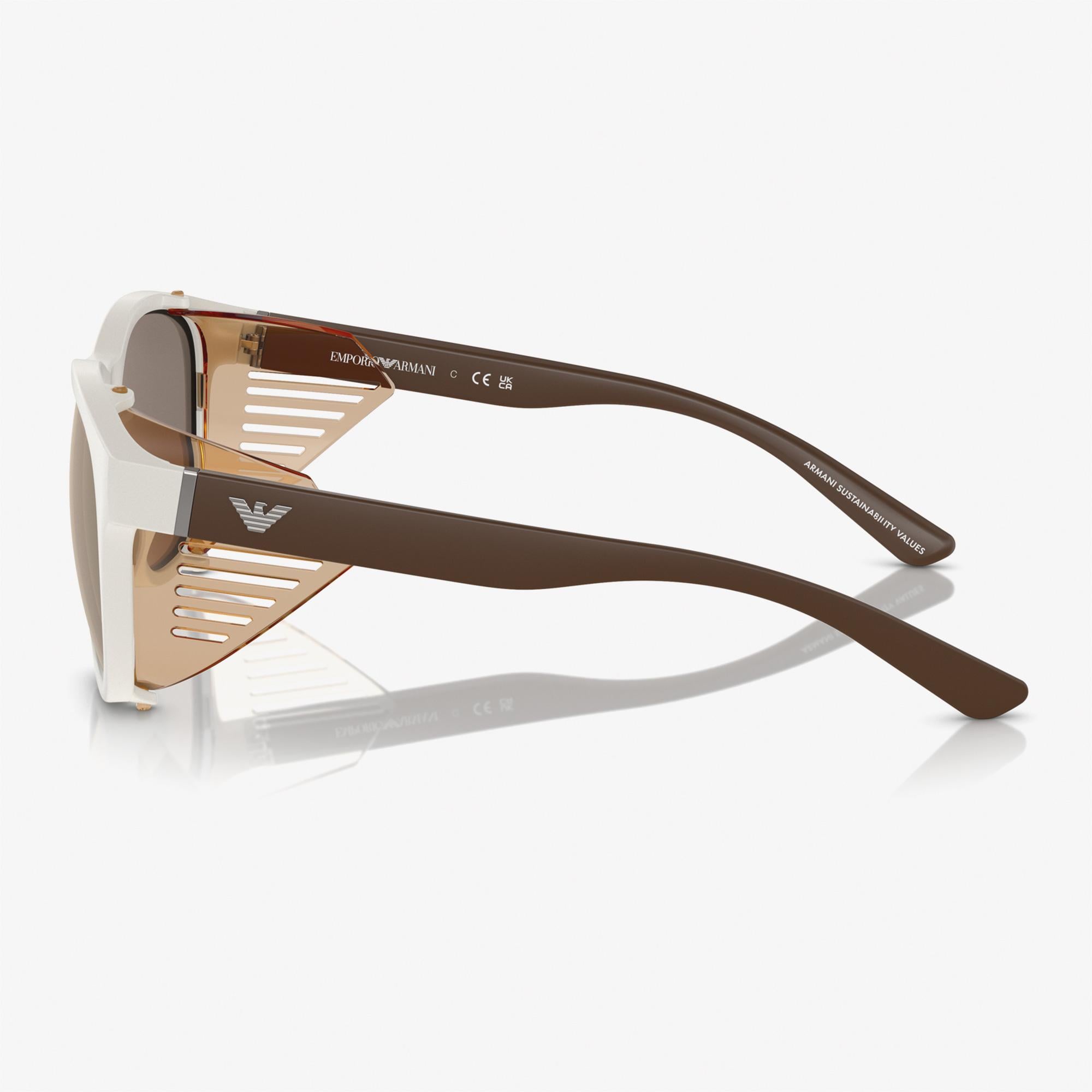 EMPORIO ARMANI 0EA4216U Injected Erkek Beyaz Güneş Gözlüğü