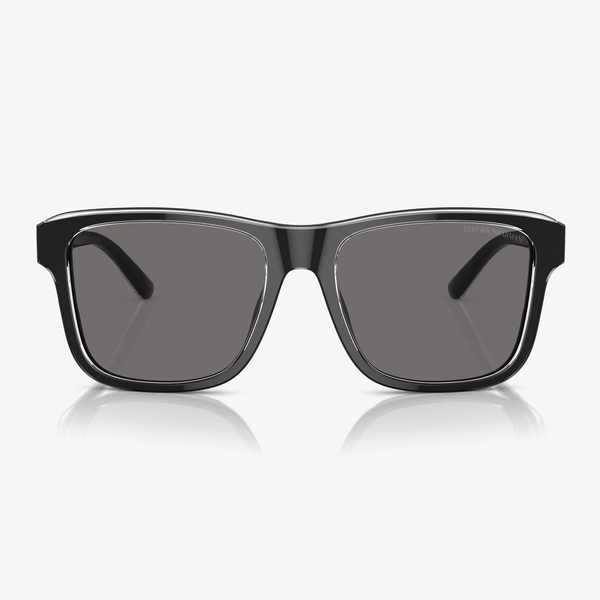 EMPORIO ARMANI 0EA4208 Acetate Erkek Siyah Güneş Gözlüğü