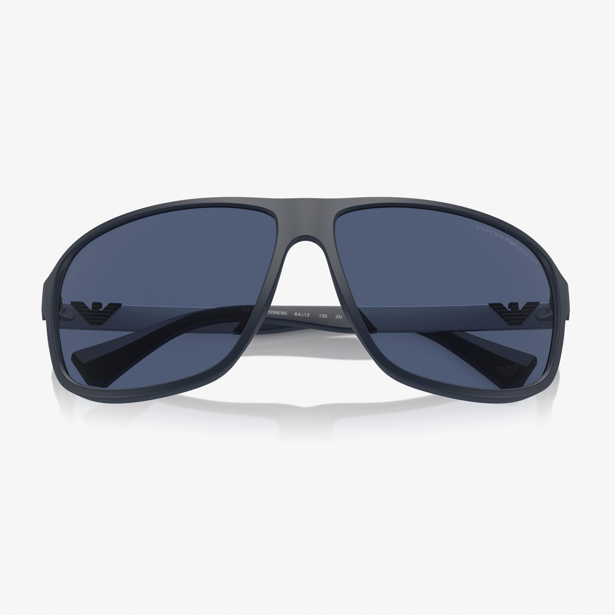 EMPORIO ARMANI 0EA4029 Injected Erkek Mavi Güneş Gözlüğü
