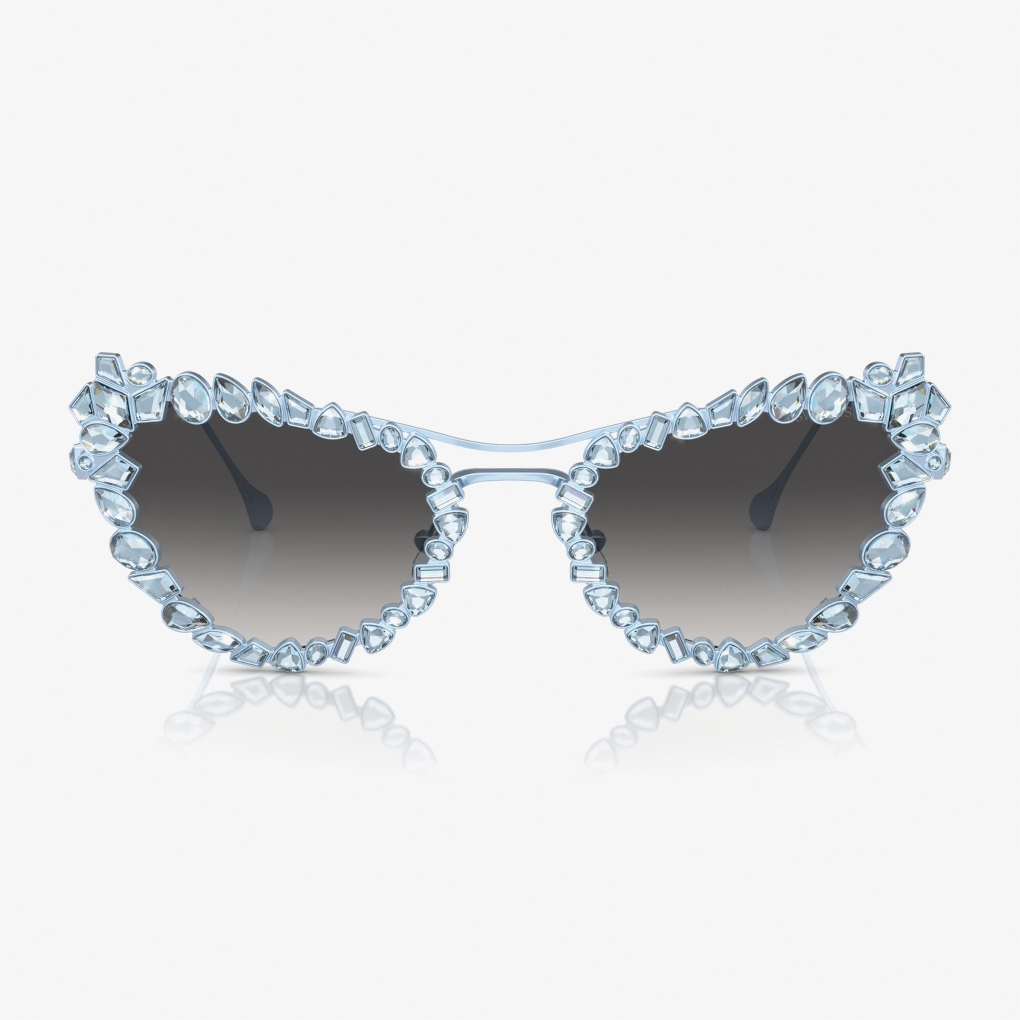 Swarovski 0SK7011 Metal Kadın Mavi Güneş Gözlüğü