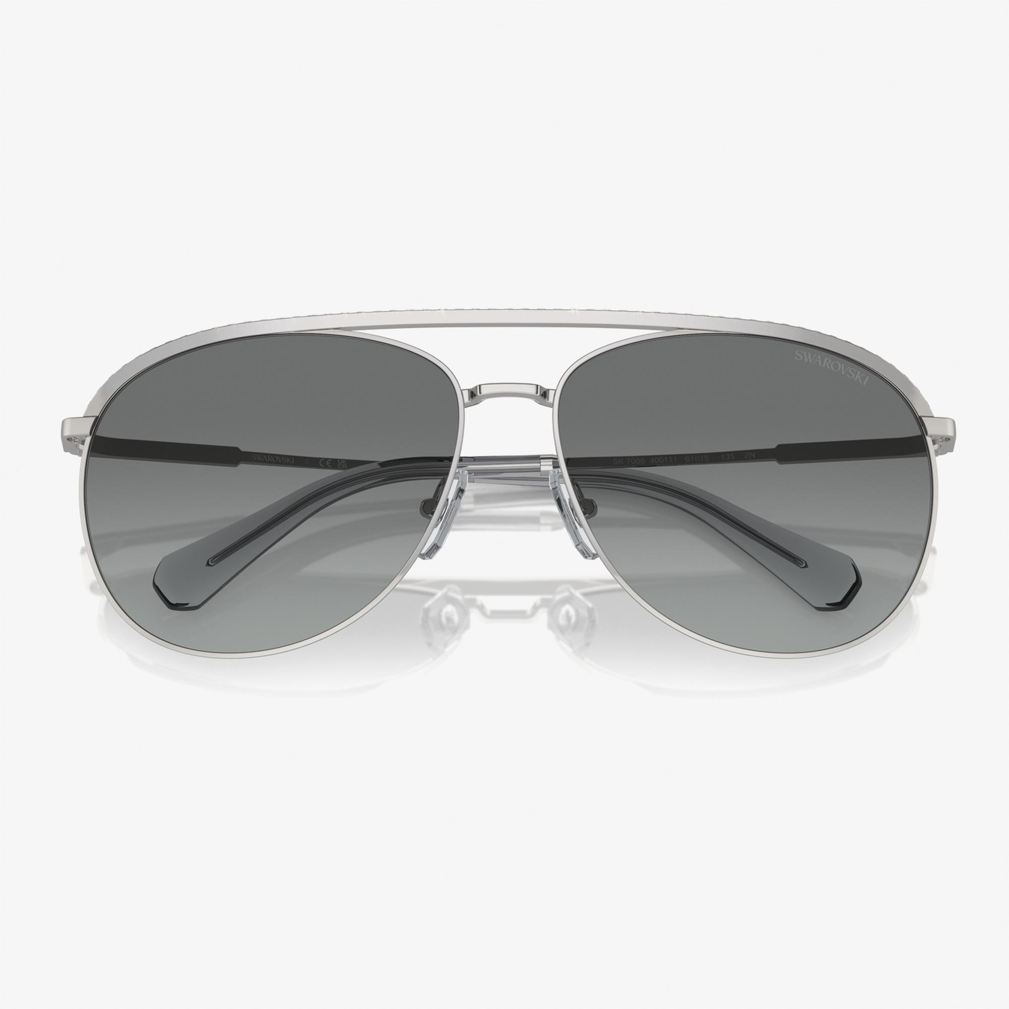 Swarovski 0SK7005 Metal Kadın Gümüş Rengi Güneş Gözlüğü