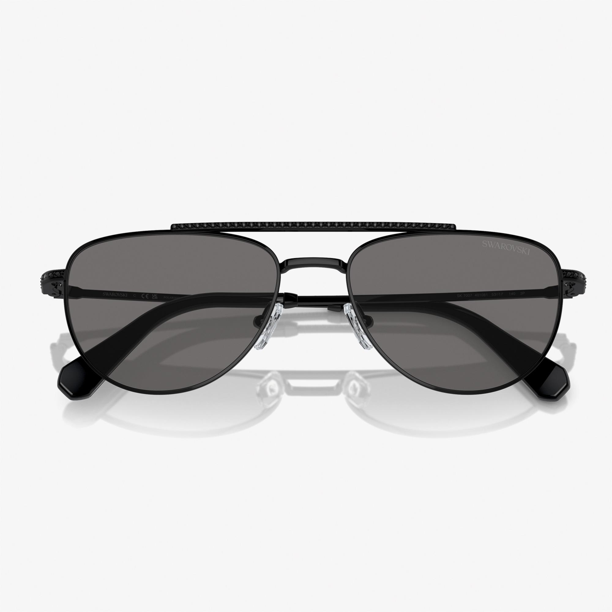 Swarovski 0SK7007 Metal Kadın Siyah Güneş Gözlüğü