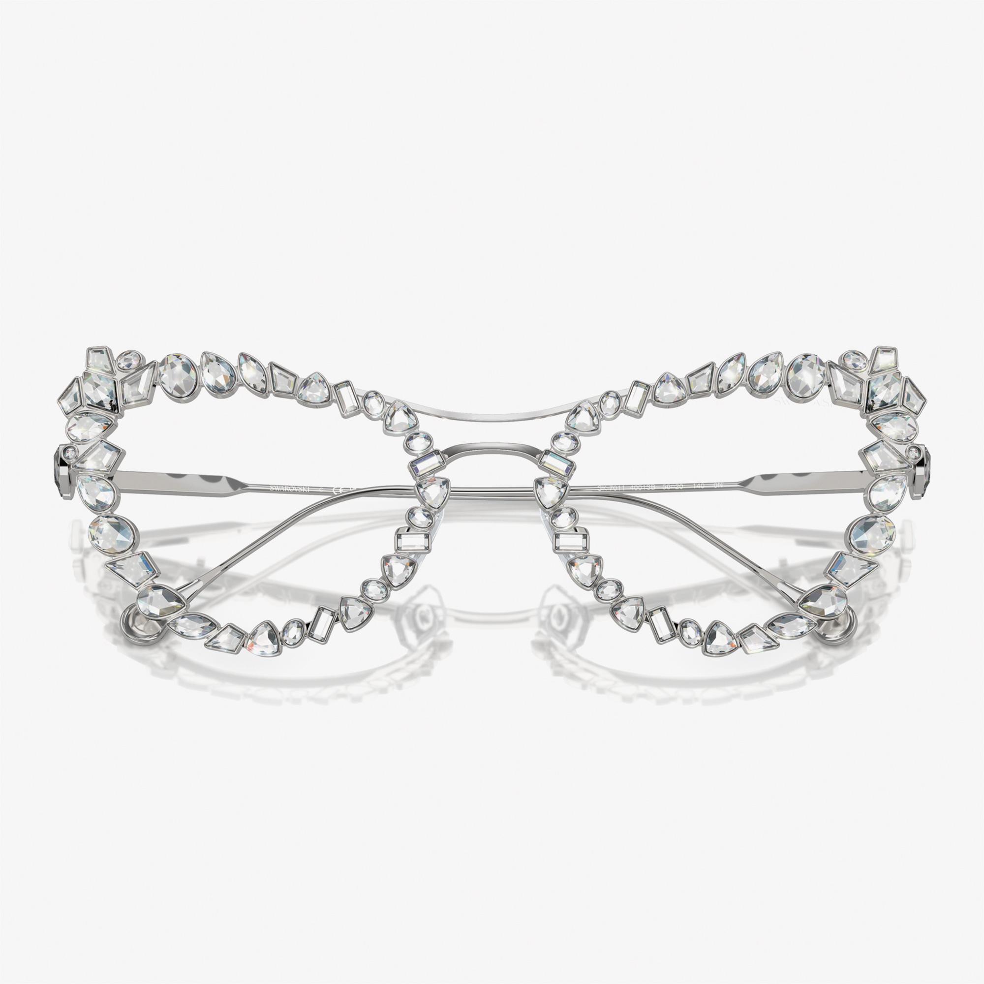 Swarovski 0SK7011 Metal Kadın Gümüş Rengi Güneş Gözlüğü