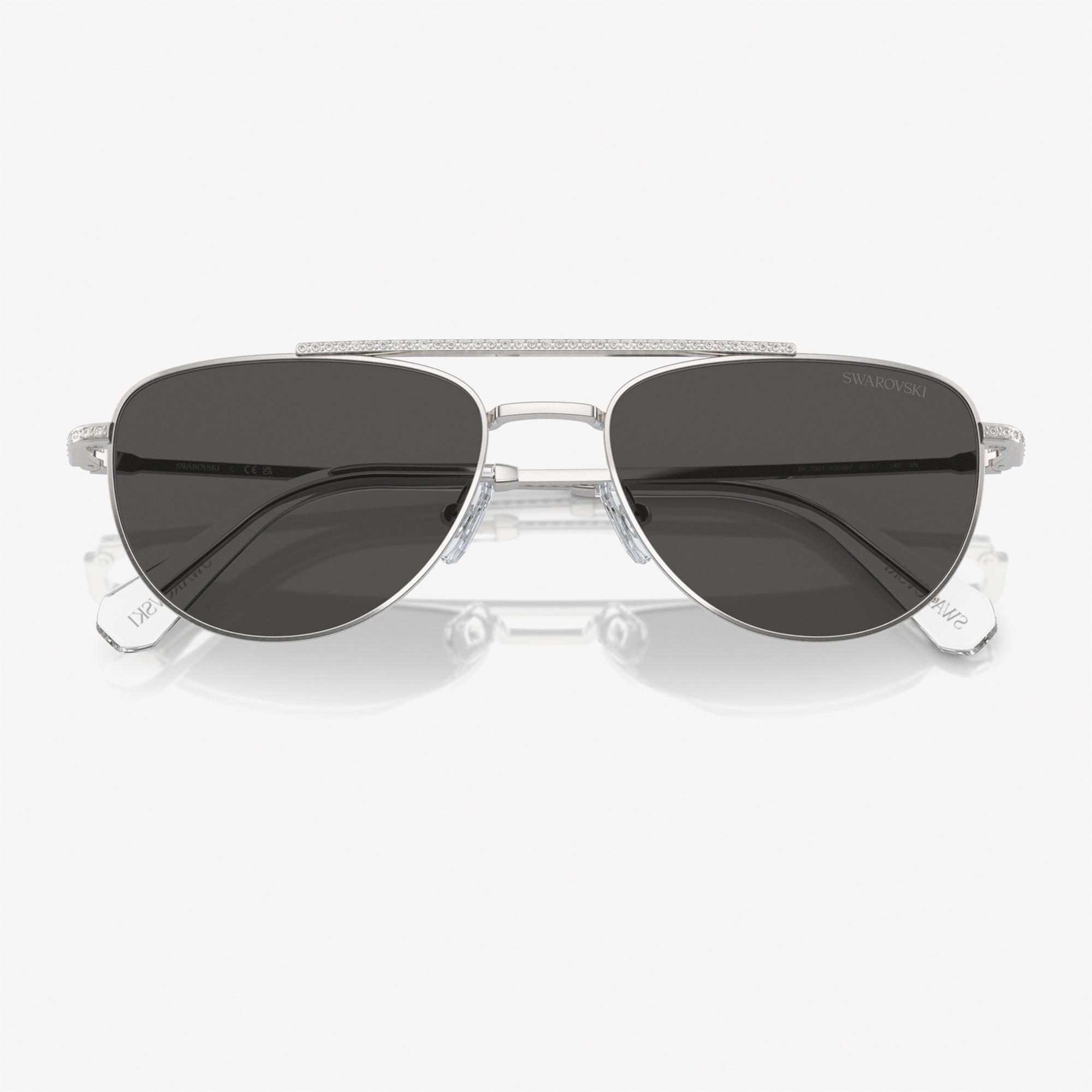 Swarovski 0SK7007 Metal Kadın Gümüş Rengi Güneş Gözlüğü