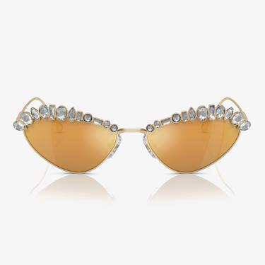  Swarovski 0SK7009 Metal Kadın Altın Rengi Güneş Gözlüğü